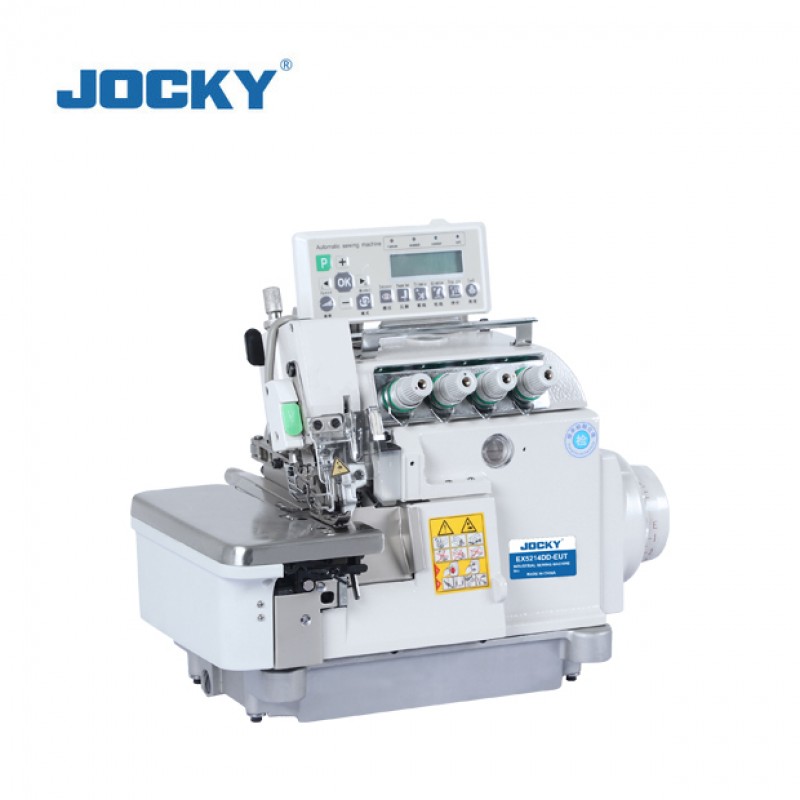 EX5214DD-EUT Direct drive 4 thread overlock machine, with auto thread trimmer